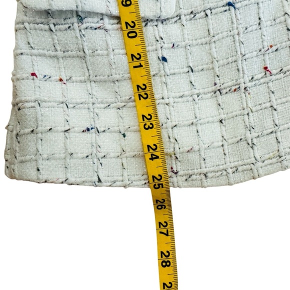 Amanda Uprichard tweed blazer in off white EUC - Picture 10 of 11